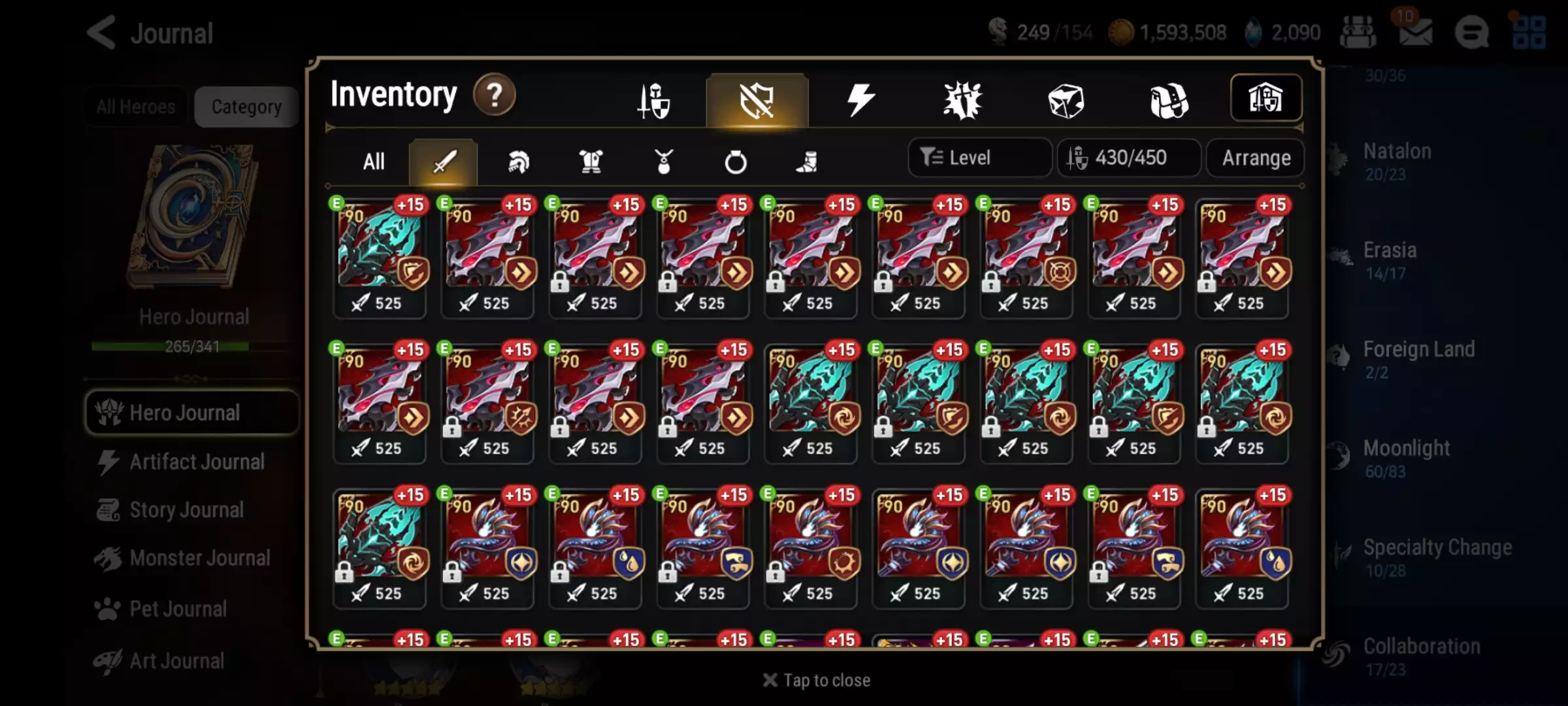 Ảnh 31ml đẹp hot meta ilynav dbsenya Collab limited như hình 200 gear 90  Max spd 303 Os all hunt Auto rift tốt Đã clear hết abyss Arena Champ Nhiều gear score cao